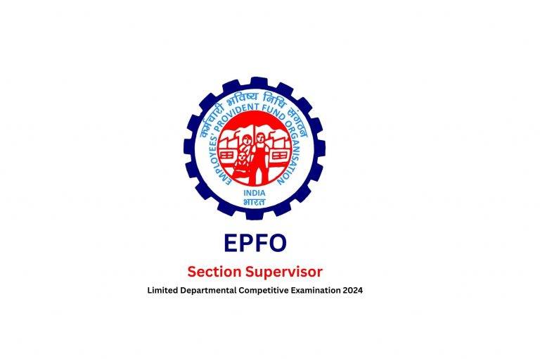 EPFO Section Supervisor LDCE 2024 – Test Series with 4 Full Tests and 8 Sectional Tests